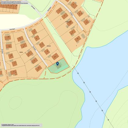 Illustrerad karta över fastigheten eller området