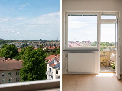 Balkong eller utsiktsbild