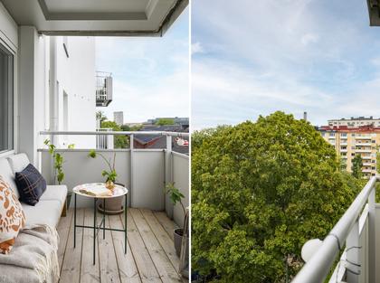 Balkong eller utsiktsbild