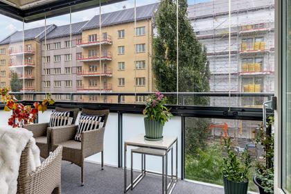 Balkong eller utsiktsbild
