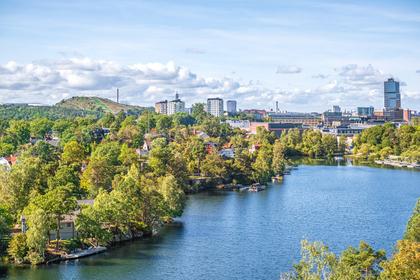 Balkong eller utsiktsbild