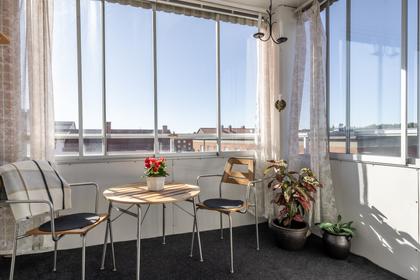 Balkong eller utsiktsbild