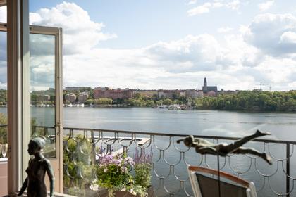 Balkong eller utsiktsbild