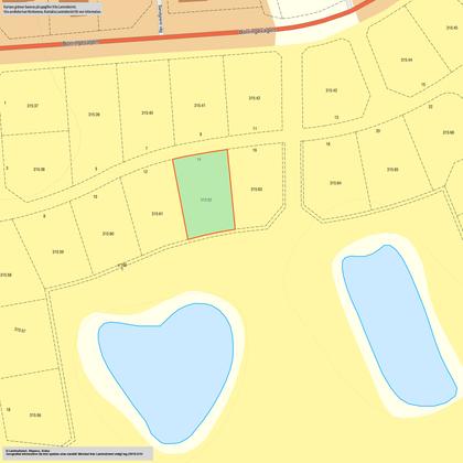 Illustrerad karta över fastigheten eller området