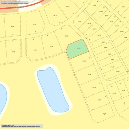 Illustrerad karta över fastigheten eller området