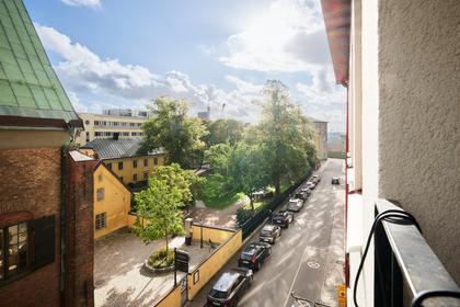 Balkong eller utsiktsbild
