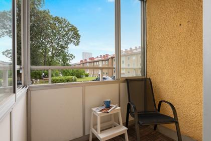 Balkong eller utsiktsbild