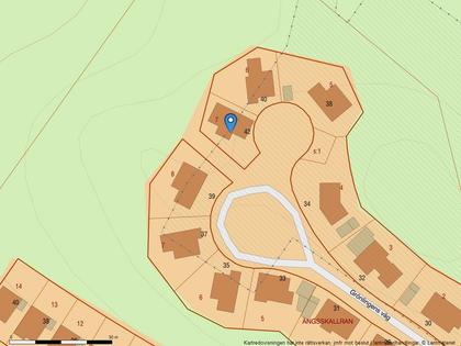 Illustrerad karta över fastigheten eller området