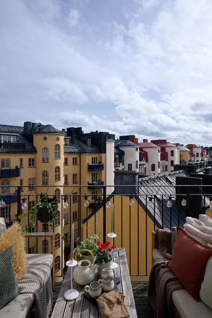Balkong eller utsiktsbild