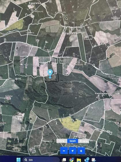 Illustrerad karta över fastigheten eller området