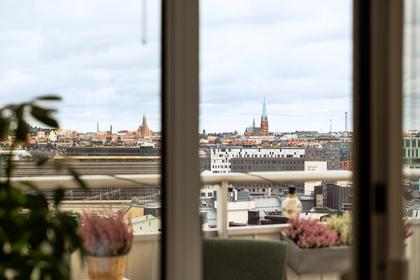 Balkong eller utsiktsbild