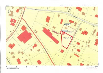 Illustrerad karta över fastigheten eller området
