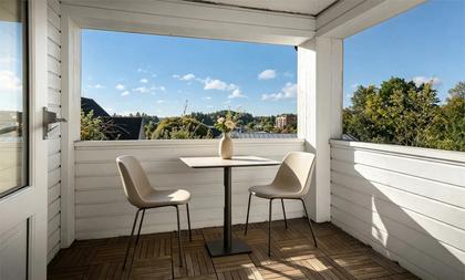 Balkong eller utsiktsbild