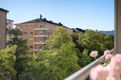 Balkong eller utsiktsbild