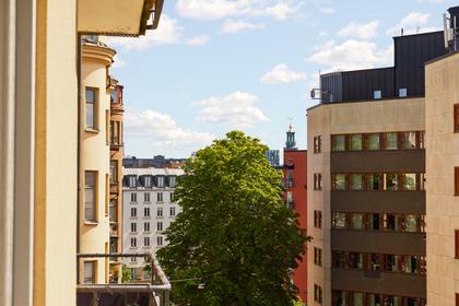 Balkong eller utsiktsbild