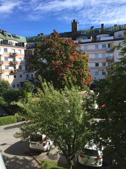 Balkong eller utsiktsbild