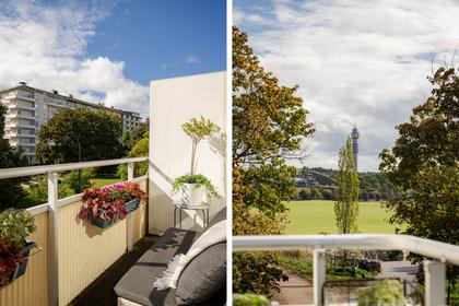 Balkong eller utsiktsbild