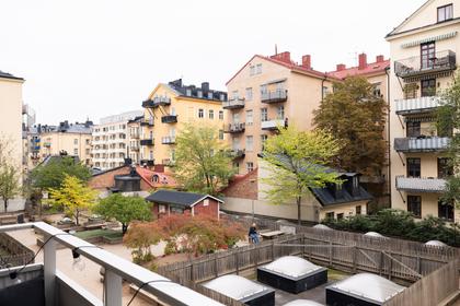 Balkong eller utsiktsbild