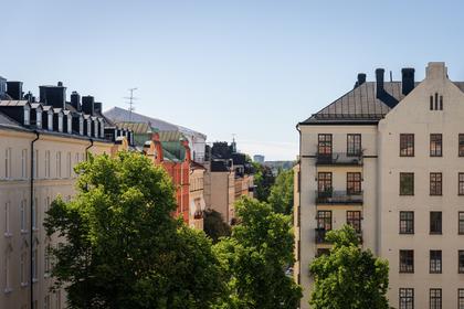 Balkong eller utsiktsbild