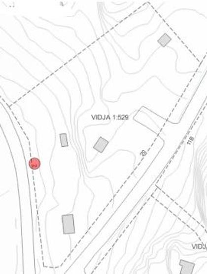 Illustrerad karta över fastigheten eller området