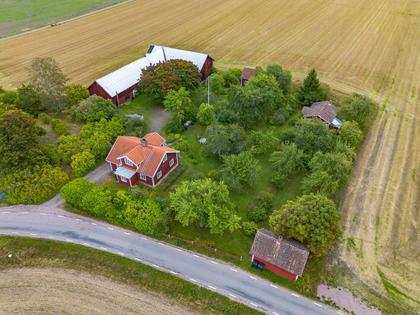 Illustrerad karta över fastigheten eller området