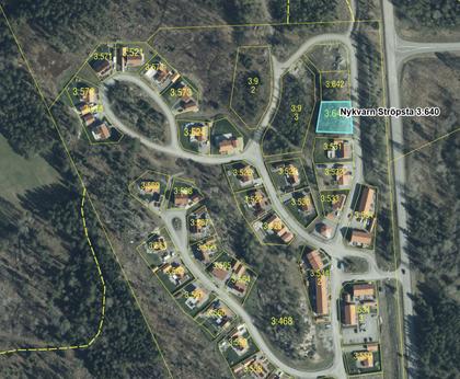 Illustrerad karta över fastigheten eller området
