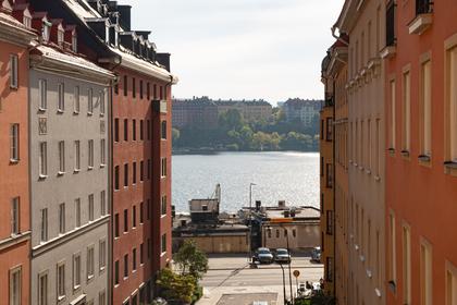 Balkong eller utsiktsbild