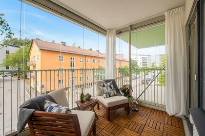 Balkong eller utsiktsbild