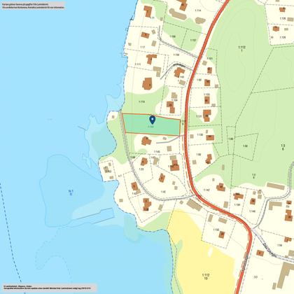 Illustrerad karta över fastigheten eller området