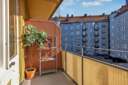 Balkong eller utsiktsbild