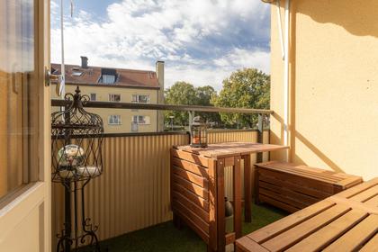 Balkong eller utsiktsbild