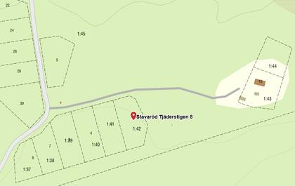 Illustrerad karta över fastigheten eller området