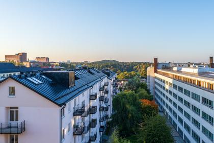 Balkong eller utsiktsbild