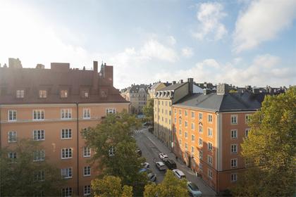Balkong eller utsiktsbild