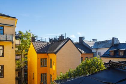 Balkong eller utsiktsbild