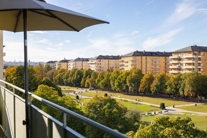 Balkong eller utsiktsbild