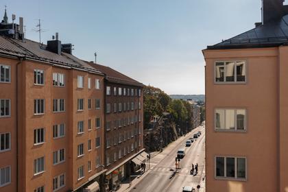Balkong eller utsiktsbild