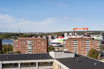 Balkong eller utsiktsbild