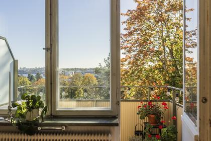 Balkong eller utsiktsbild