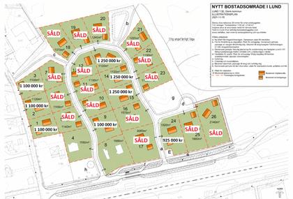 Illustrerad karta över fastigheten eller området