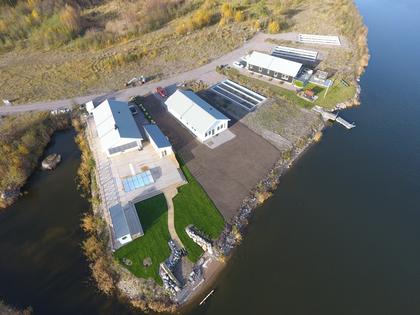 Illustrerad karta över fastigheten eller området