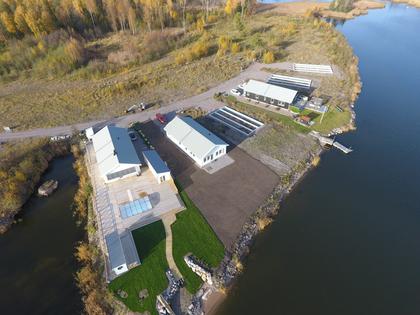 Illustrerad karta över fastigheten eller området