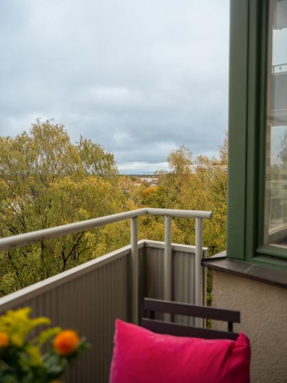 Balkong eller utsiktsbild