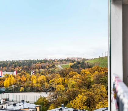 Balkong eller utsiktsbild