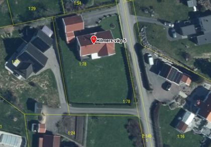 Illustrerad karta över fastigheten eller området