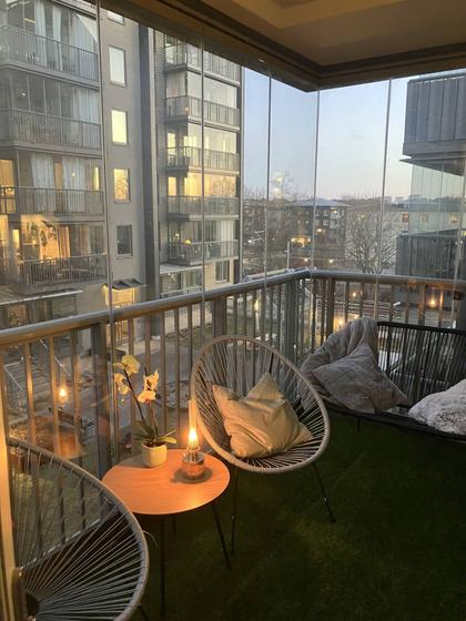 Balkong eller utsiktsbild