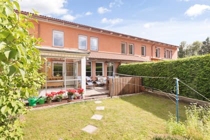 Bild av trädgården